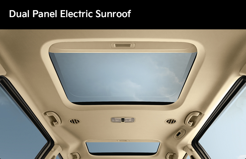 Dual Panel Electric Sunroof